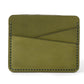 (2X) Classic Minimal Cardholder for women | Olive Green