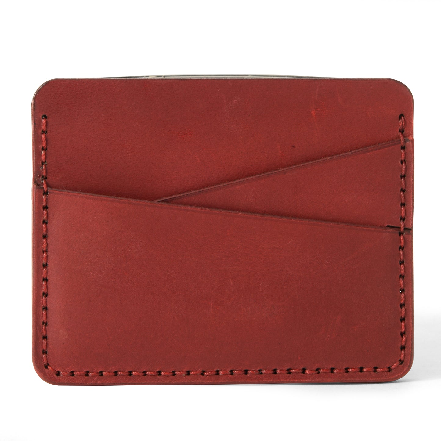 (2X) Classic Minimal Cardholder for women | Burgundy