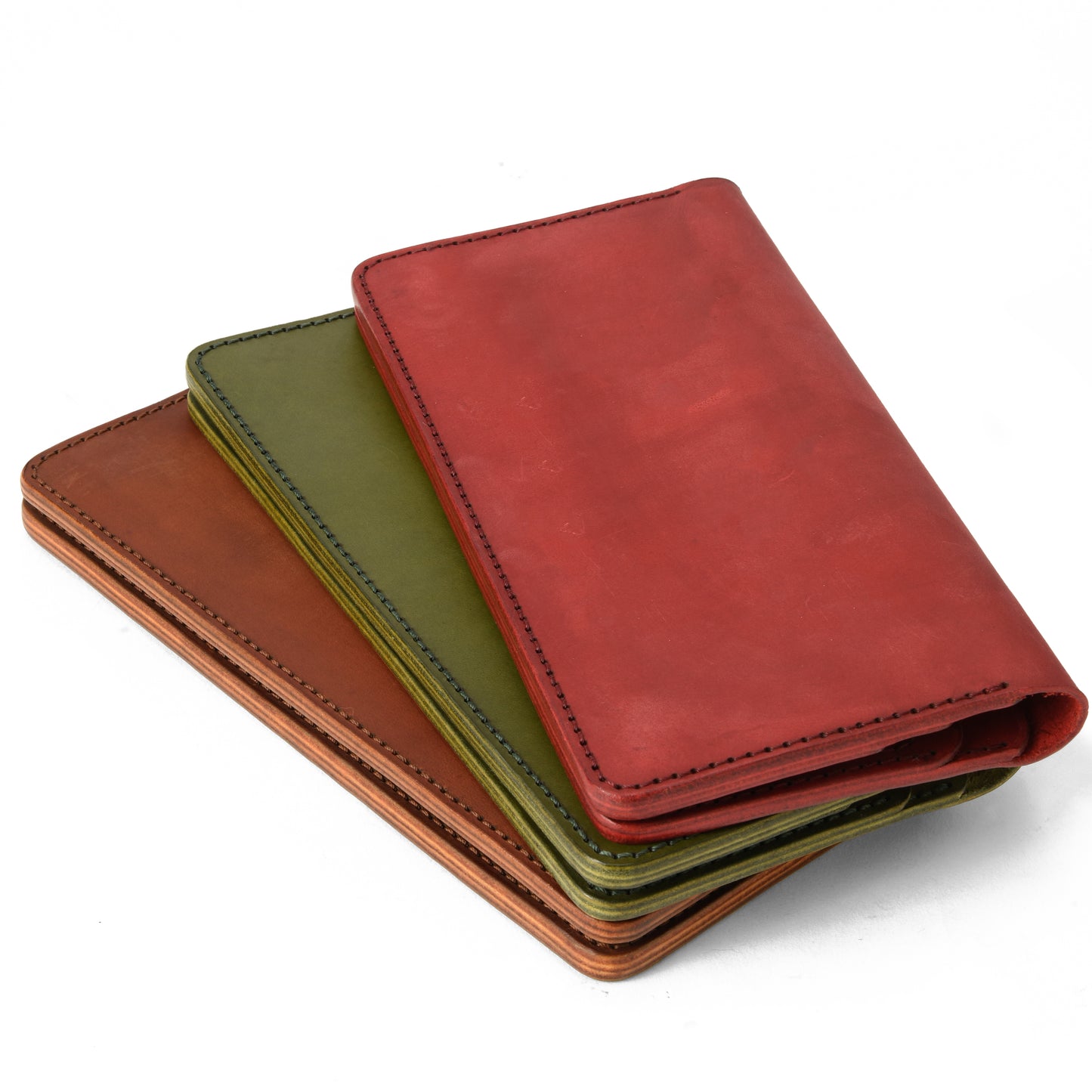 Portcullis Long Leather Wallet for women | Brown