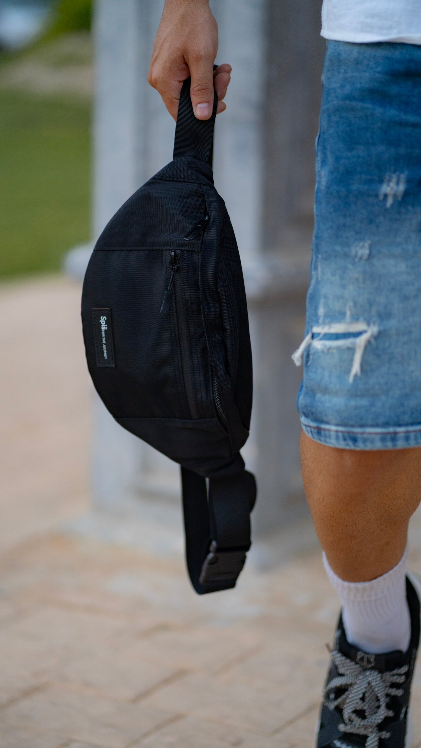 Bailey Waist Pack | Cross Bag | Fanny Pack | Black