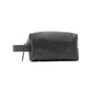 Black Cupola Leather Travel Pouch