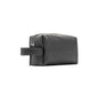 Black Cupola Leather Travel Pouch