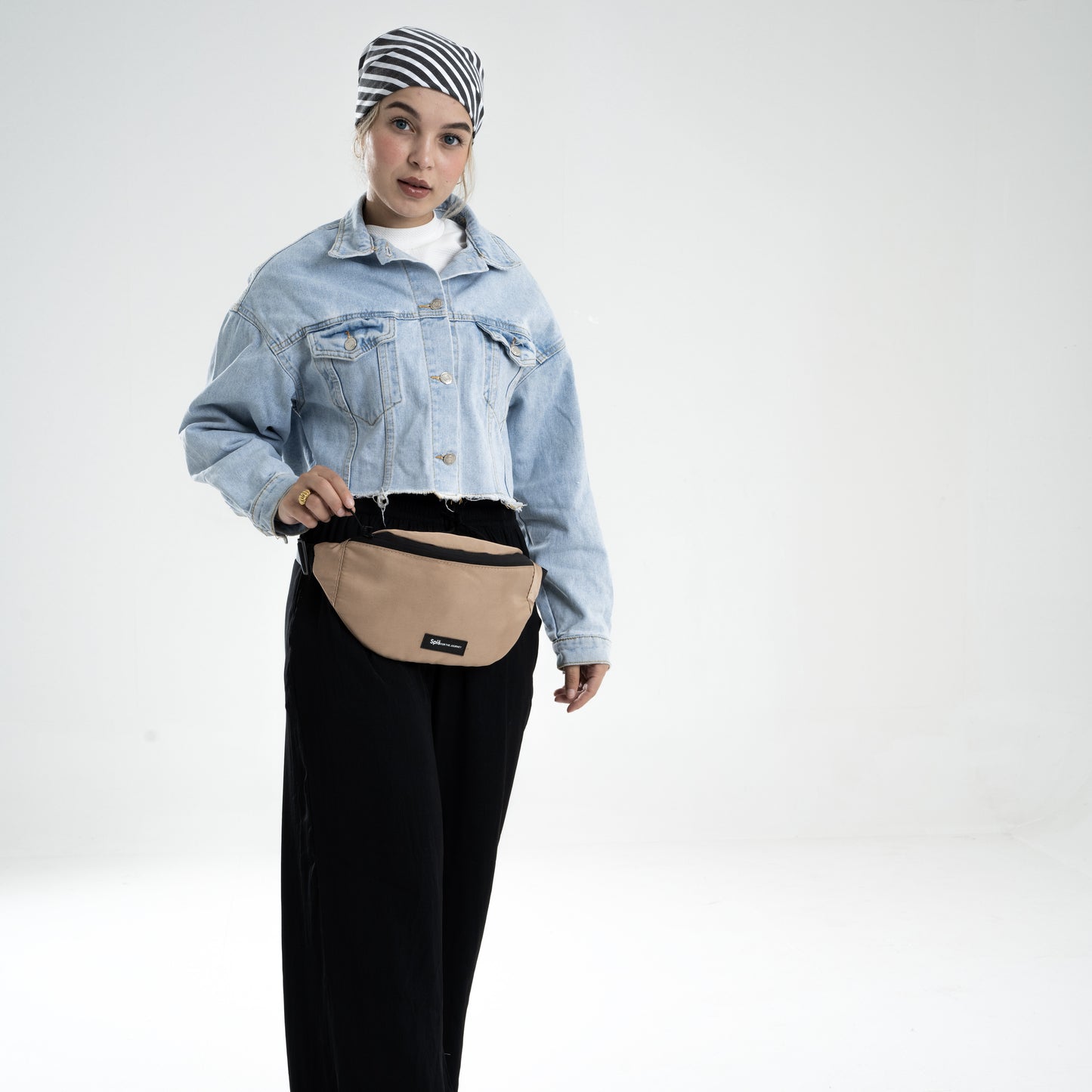 Trench Waist Pack | Cross Bag | Fanny Pack | Golden Beige