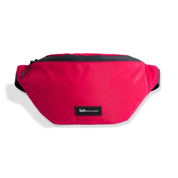 Trench Waist Pack | Cross Bag | Fanny Pack | Red (V1)