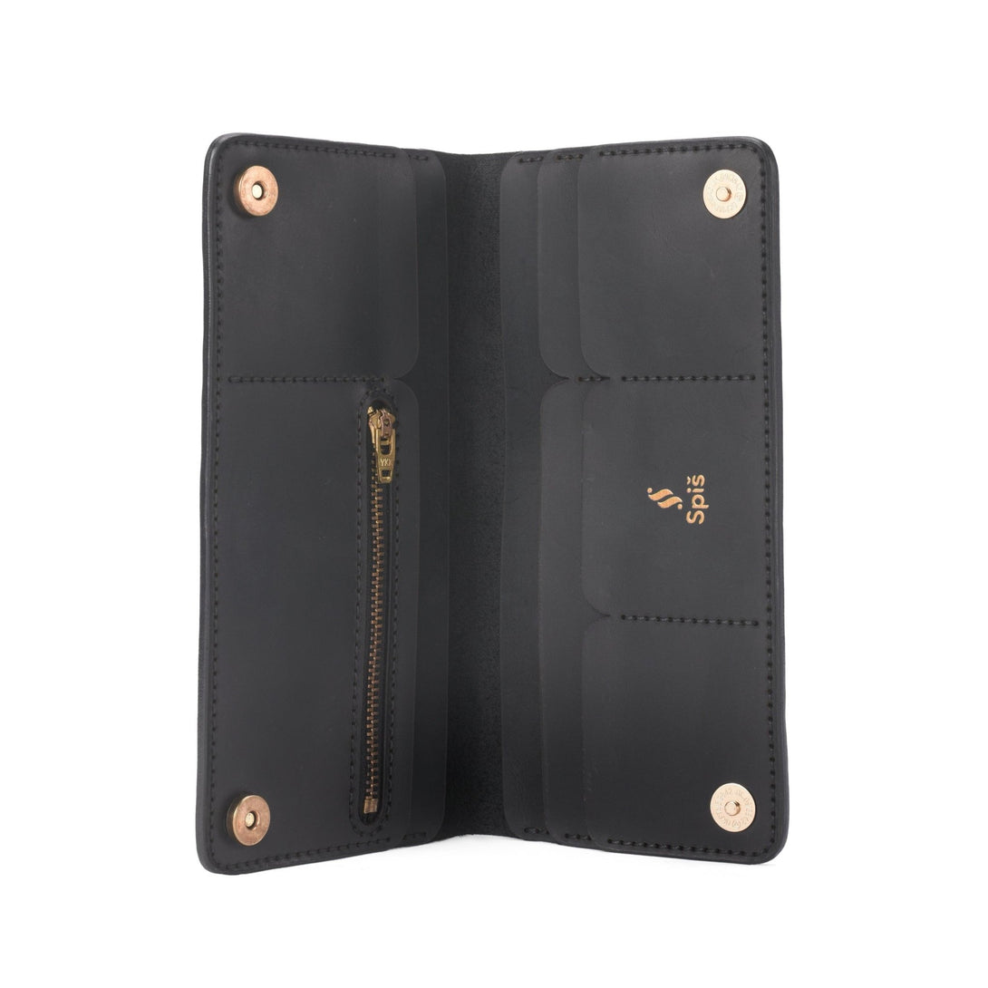 Portcullis Long Leather Wallet for women - Spiš.