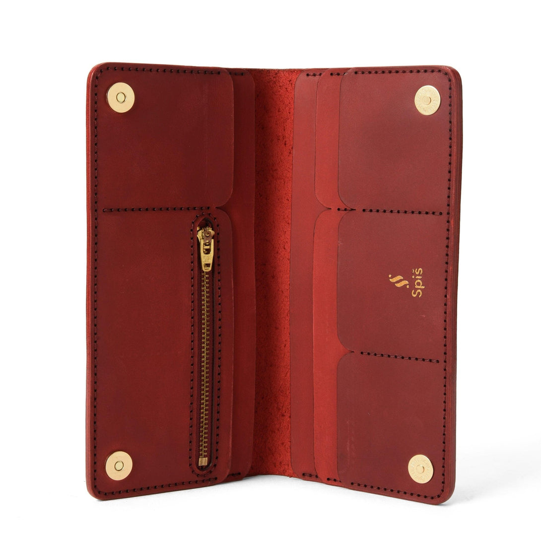 Portcullis Long Leather Wallet for women - Spiš.